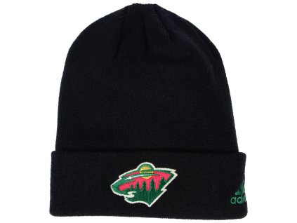 Pánská zimní čepice Minnesota Wild NHL Basic Cuff Knit Černá