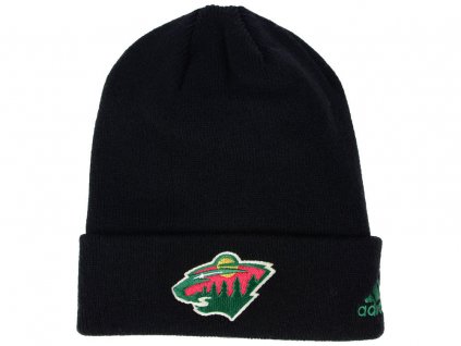 Pánska zimná čiapka Minnesota Wild Basic Cuff Knit Černá