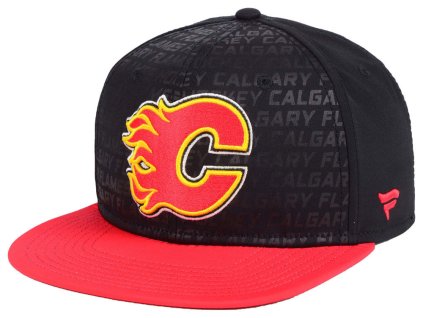 Pánská kšiltovka Calgary Flames NHL Rinkside Snapback