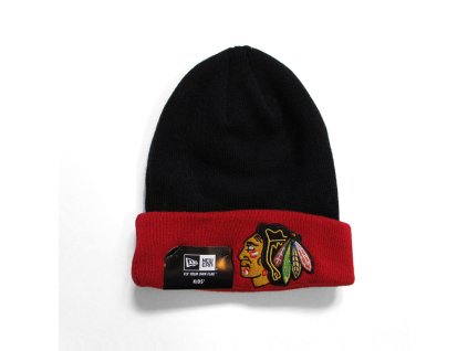 Čepice Chicago Blackhawks contrast cuffed