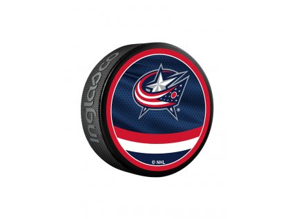 Puk Columbus Blue Jackets Reverse Retro Jersey 2022 Souvenir Collector Hockey Puck