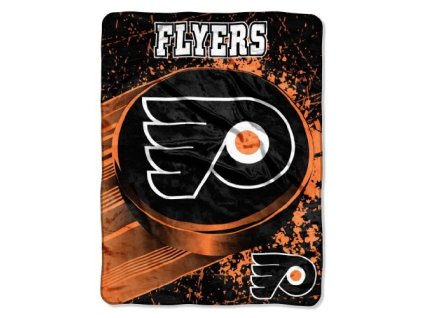 Deka Philadelphia Flyers NHL Plush Micro Throw