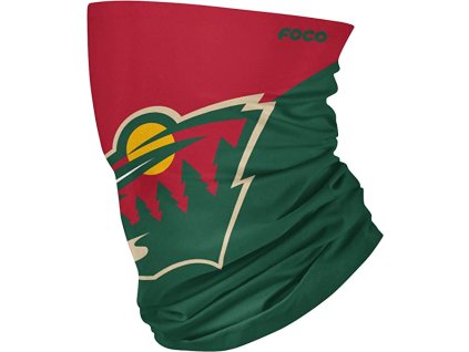 Nákrčník Minnesota Wild NHL Big Logo Elastic Gaiter Scarf