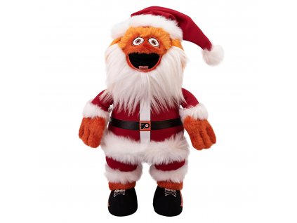 Plyšový maskot Philadelphia Flyers Gritty #00 Plush Figure Santa