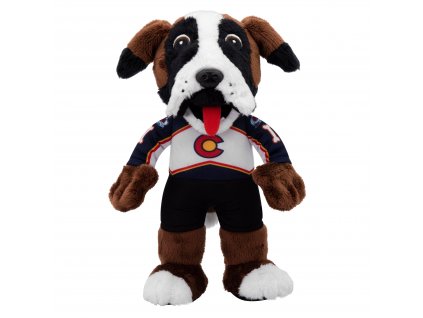 Plyšový maskot Colorado Avalanche Bernie #1 Plush Figure Reverse Retro