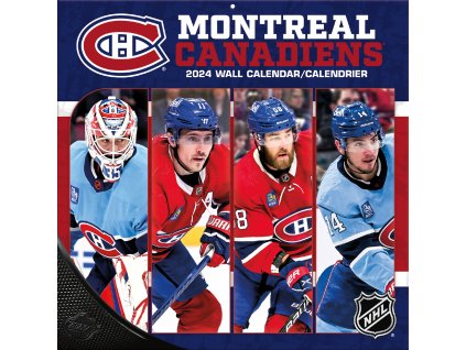 Kalendář Montreal Canadiens 2024 Wall Calendar