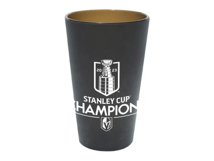 Silikonová sklenice Vegas Golden Knights NHL 2023 Stanley Cup Champions 16oz. Silicone Pint Glass