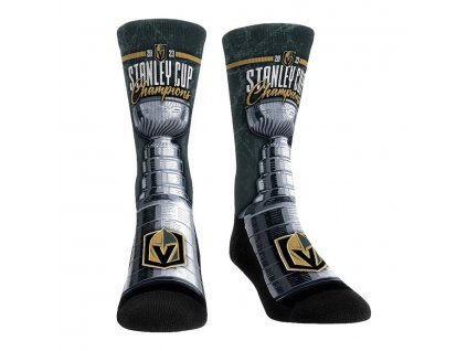 Detské ponožky Vegas Golden Knights 2023 Stanley Cup Champions Spotlight Crew Socks