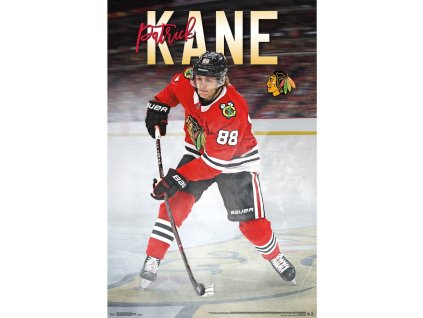 Plakát Patrick Kane #88 Chicago Blackhawks NHL Player Poster