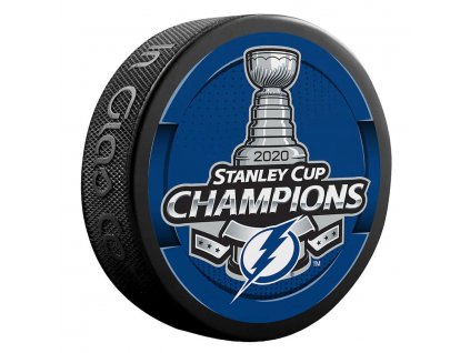Puk Tampa Bay Lightning 2020 Stanley Cup Champions Logo Hockey Puck