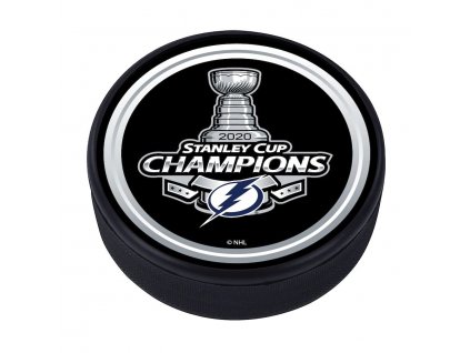 Puk Tampa Bay Lightning 2020 Stanley Cup Champions 3D Engraved Collector Puck