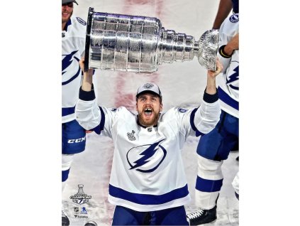 Fotografie Tampa Bay Lightning NHL 2020 Stanley Cup Champions Erik Černák 8 x 10