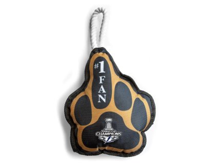Psí hračka Tampa Bay Lightning NHL 2020 Stanley Cup Champions Pet Super Fan Toy