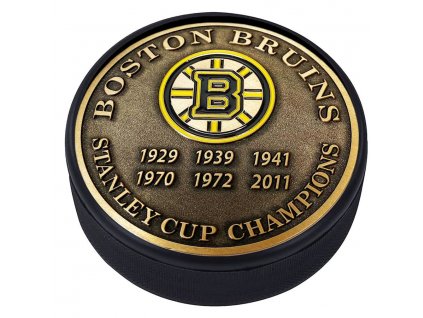 Puk Boston Bruins Stanley Cup Champions Medallion Collection