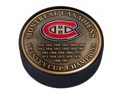 Puk Montreal Canadiens Stanley Cup Champions Medallion Collection