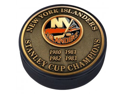Puk New York Islanders Stanley Cup Champions Medallion Collection