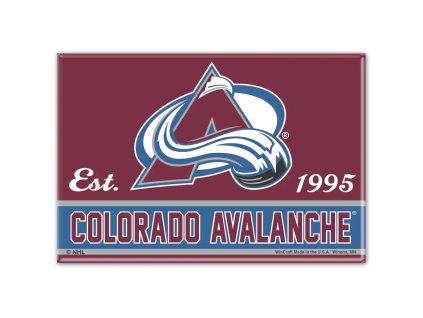Magnetka na Lednici Colorado Avalanche NHL