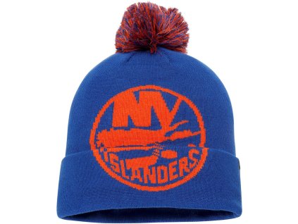 Pánská zimní čepice New York Islanders NHL Iconic Team Pop Cuffed Knit