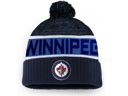 Pánska zimná čiapka Winnipeg Jets Authentic Pro Rinkside Goalie
