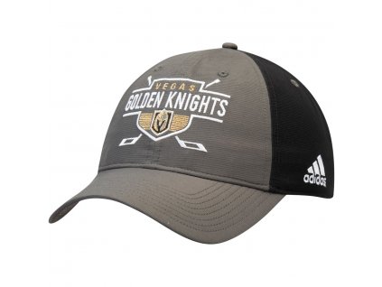 Kšiltovka Vegas Golden Knights Adidas Coaches Two-Tone Hockey Shield