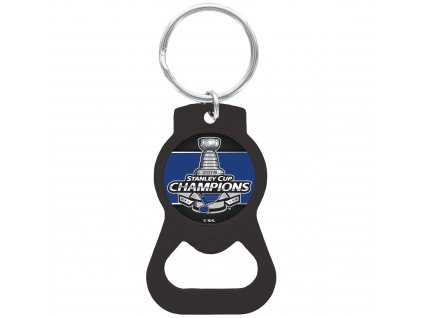 Přívěšek St. Louis Blues 2019 Stanley Cup Champions Bottle Opener Keychain