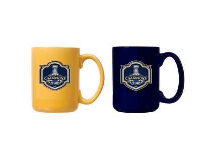 Set hrnků St. Louis Blues 2019 Stanley Cup Champions 2-Piece Team Color Mug Set