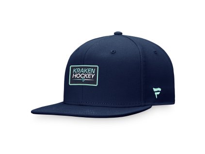 Pánská kšiltovka Seattle Kraken NHL Authentic Pro Prime Flat Brim Snapback