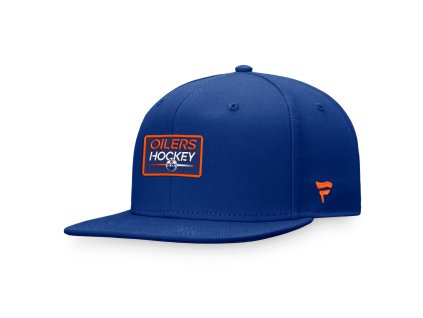 Pánská kšiltovka Edmonton Oilers NHL Authentic Pro Prime Flat Brim Snapback