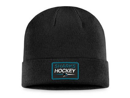 Pánská zimní čepice San Jose Sharks NHL Authentic Pro Prime Cuffed Beanie