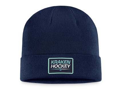 Pánská zimní čepice Seattle Kraken NHL Authentic Pro Prime Cuffed Beanie
