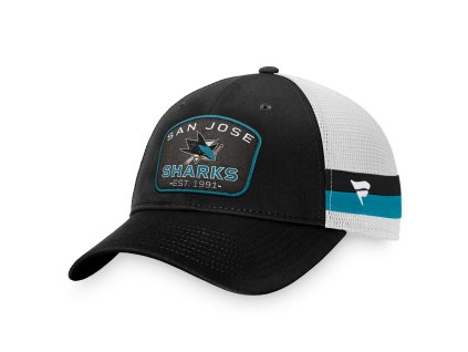 Pánská kšiltovka San Jose Sharks NHL Fundamental Structured Trucker