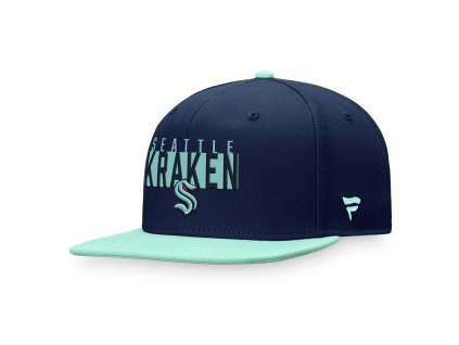 Pánská kšiltovka Seattle Kraken NHL Fundamental Color Blocked Snapback