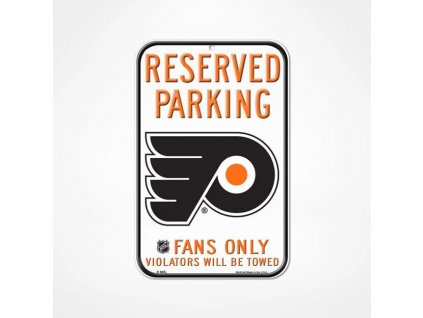 Cedule Philadelphia Flyers Reserved Parking Sign