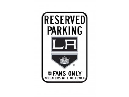 Cedule Los Angeles Kings Reserved Parking Sign
