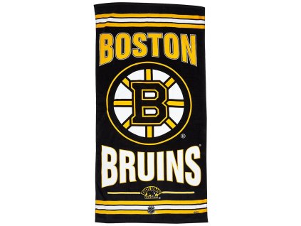 Osuška Boston Bruins NHL Fibre Beach Towel