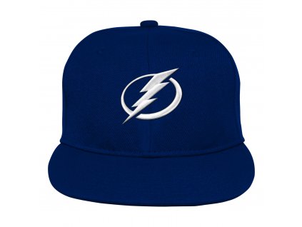 Detská šiltovka Tampa Bay Lightning Logo Flatbrim Snapback