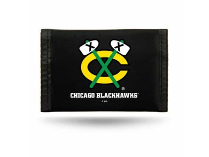 Peněženka Chicago Blackhawks NHL Nylon Trifold