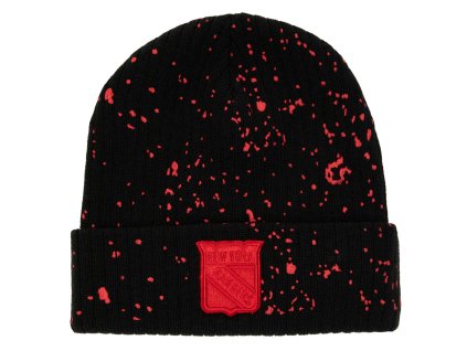 Pánská Zimní Čepice New York Rangers NHL Nep Knit Vntg