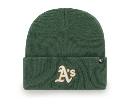 Pánská zimní čepice Oakland Athletics MLB Haymaker '47 CUFF KNIT