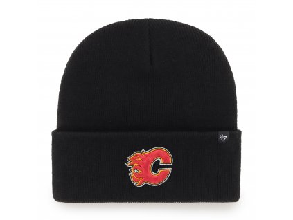 Pánska zimná čiapka Calgary Flames Haymaker ’47 CUFF KNIT Black
