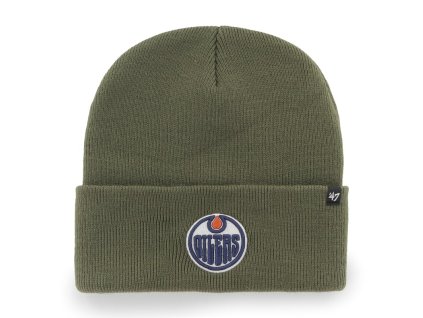Pánská zimní čepice Edmonton Oilers NHL Haymaker ’47 CUFF KNIT
