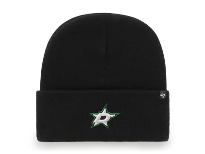 Pánská zimní čepice Dallas Stars NHL Haymaker '47 CUFF KNIT Black