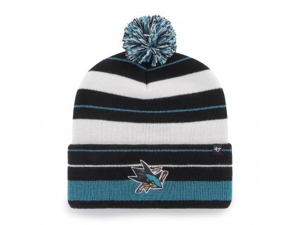 Pánska zimná čiapka San Jose Sharks Power Line '47 CUFF KNIT Black