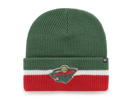 Pánska zimná čiapka Minnesota Wild Split Cuff ’47 CUFF KNIT Dark Green