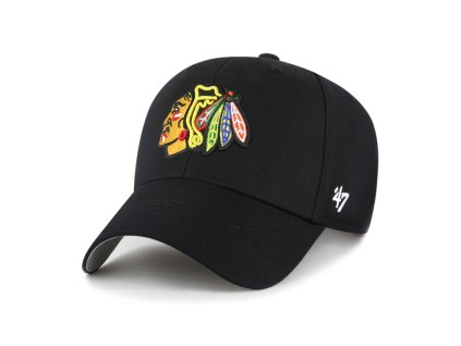 Pánská kšiltovka Chicago Blackhawks NHL Sure Shot Snapback 47 MVP Black