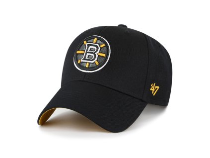 Pánská kšiltovka Boston Bruins NHL Sure Shot Snapback 47 MVP Black