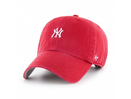 Pánská Kšiltovka New York Yankees BASE RUNNER ’47 Clean Up Red