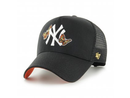 Pánská Kšiltovka New York Yankees Icon Mesh '47 OFFSIDE DT Black