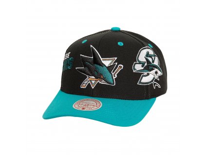 Pánska Šiltovka San Jose Sharks Overbite Pro Snapback