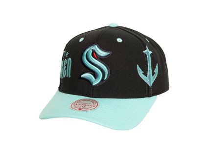 Pánská kšiltovka Seattle Kraken NHL Overbite Pro Snapback